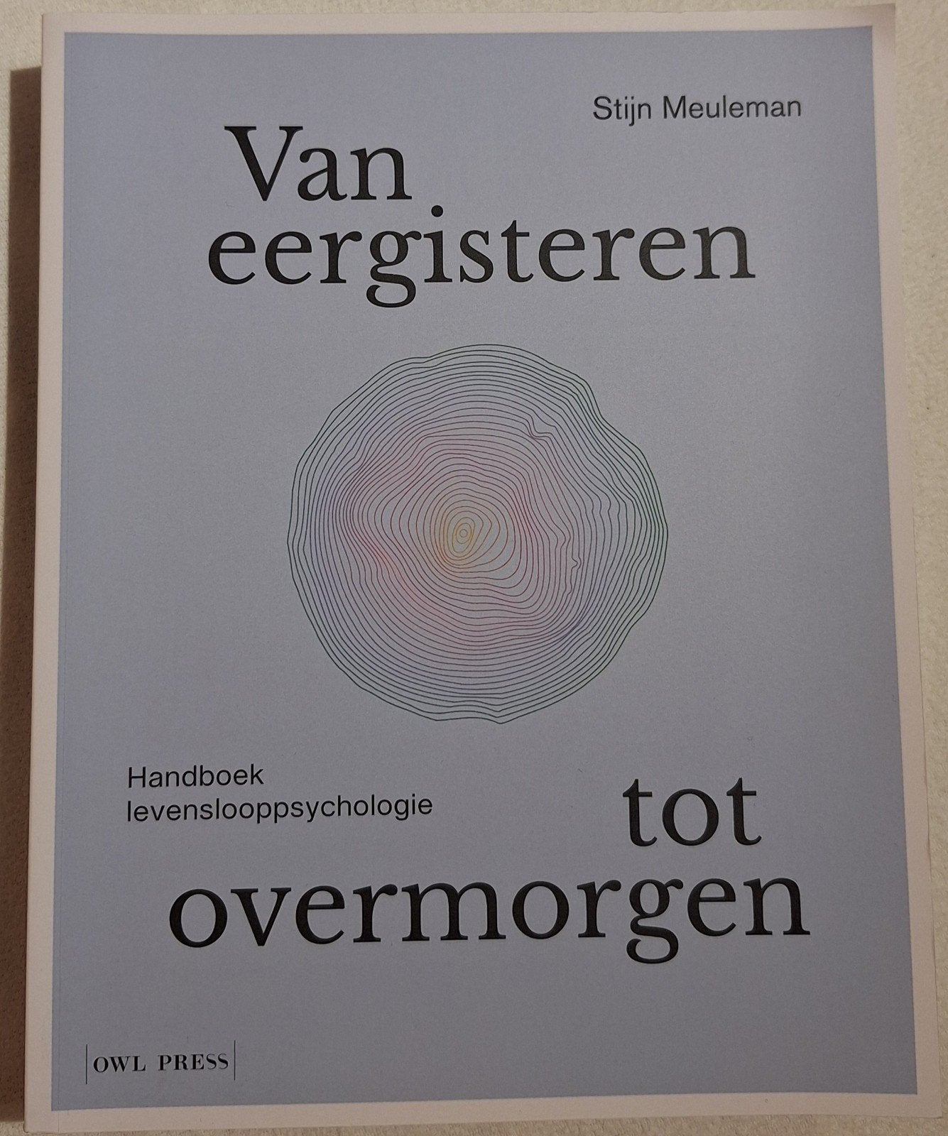 Stijn Meuleman - Van eergisteren tot overmorgen, Livres, Psychologie, Neuf, Stijn Meuleman, Psychologie du développement, Enlèvement