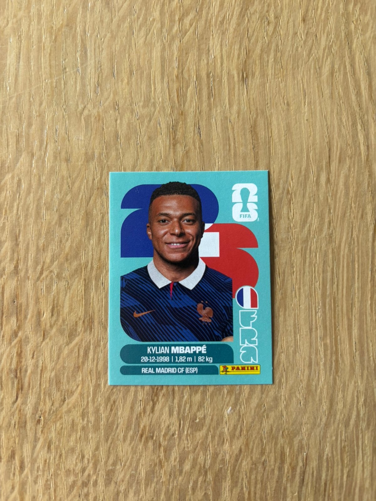 Kylian mbappé panini kaart, Hobby & Loisirs créatifs, Autocollants & Images, Enlèvement ou Envoi, Neuf, Autocollant