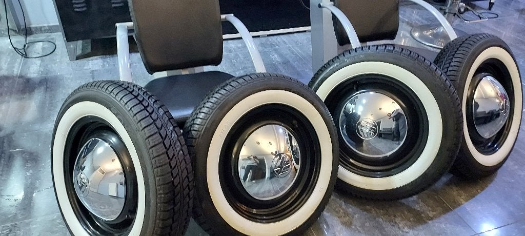 Jantes + pneus pour coccinelle, Auto-onderdelen, Banden en Velgen, Ophalen, 15 inch, Banden en Velgen