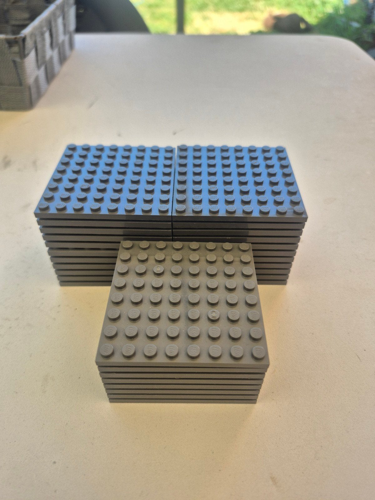 30 stuks 8x8 donker grijs, Ophalen