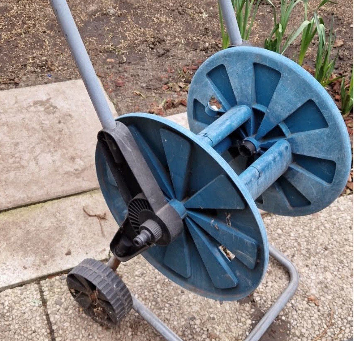 Tuinslanghaspel op wielen – stevig en gebruiksklaar, Tuin en Terras, Tuinslangen, Tuinslang, Ophalen