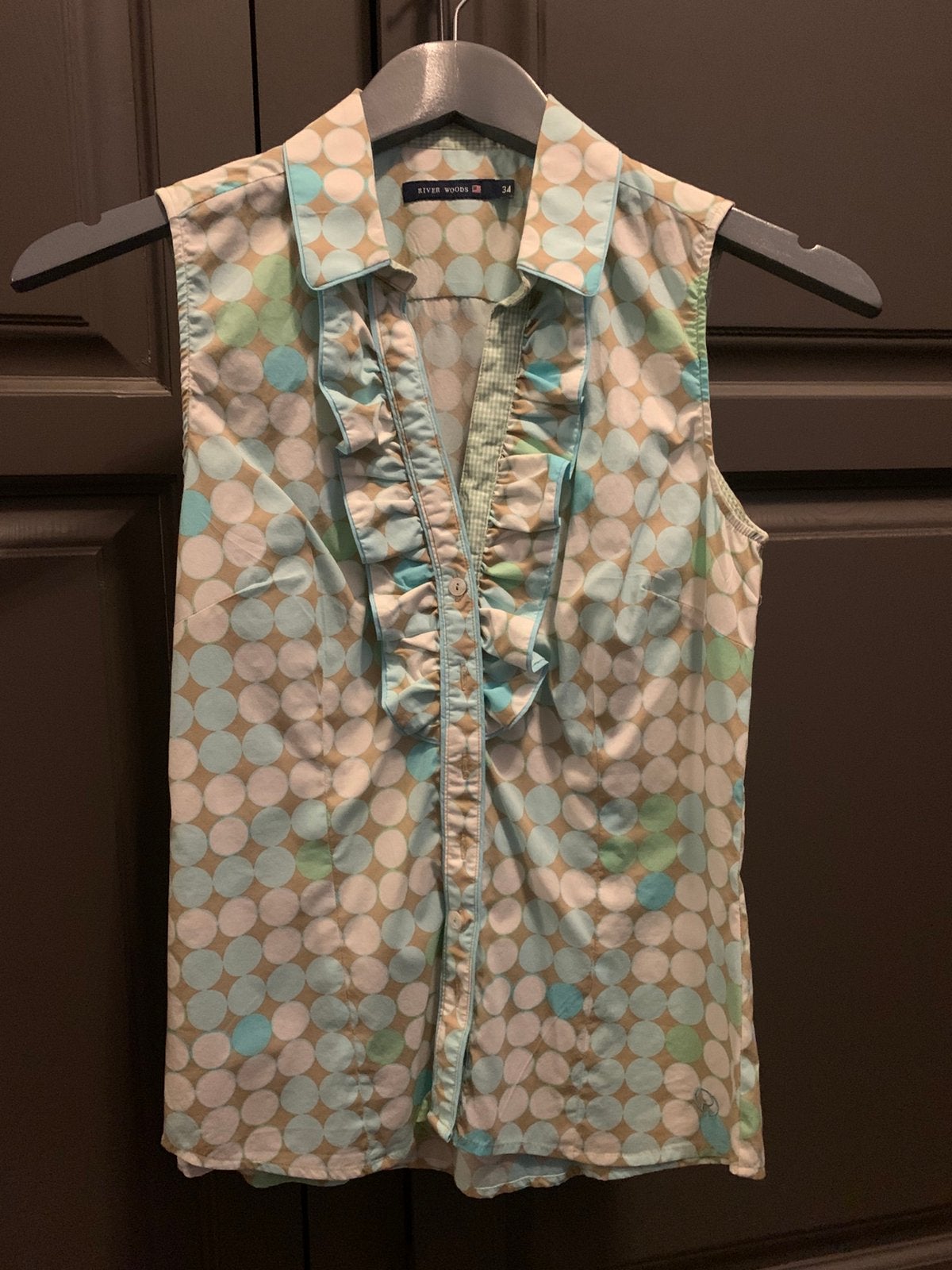 River woods blouse zonder mouw mt S nieuw, Kleding | Dames, Blouses en Tunieken, Ophalen of Verzenden, Nieuw, Maat 36 (S), Overige kleuren