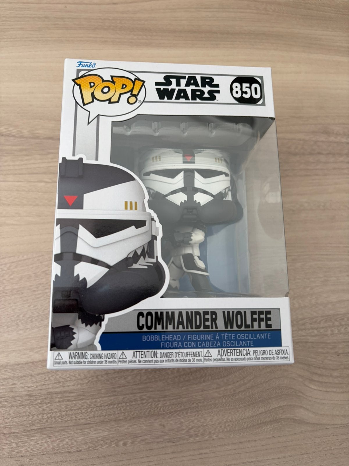 Funko Pop! Star Wars #850 – Commander Wolffe (Bobble-Head), Collections, Star Wars, Enlèvement ou Envoi