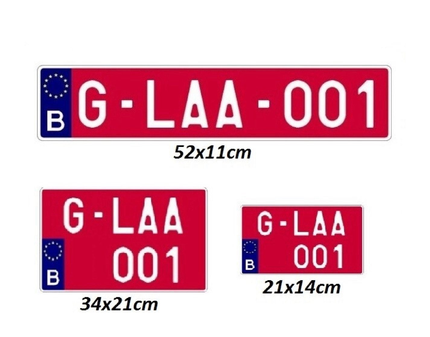 Plaques immatriculation et panneaux réfléchissants tracteur, Enlèvement ou Envoi, ., ., .