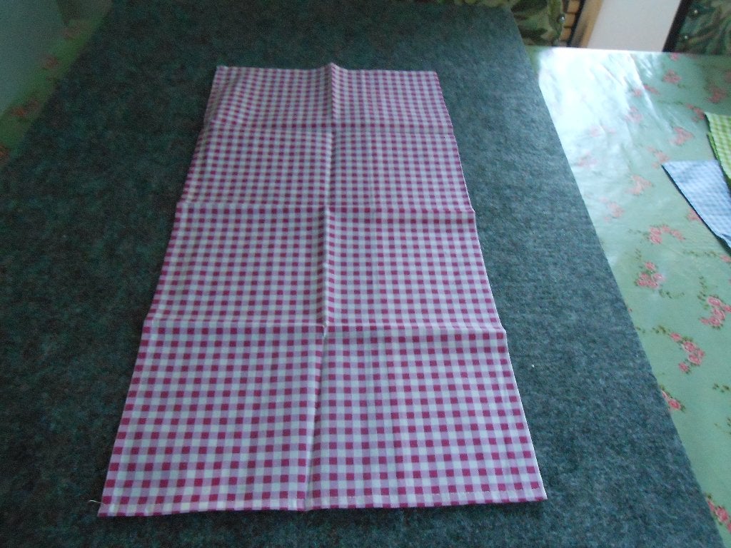 rood geruit doekje, Ophalen of Verzenden, Rood