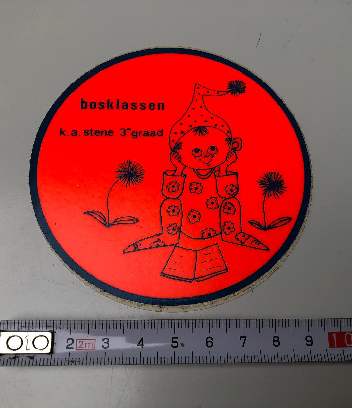Sticker Bosklassen K.A Stene, Verzamelen, Ophalen of Verzenden, Nieuw, Bedrijf of Vereniging