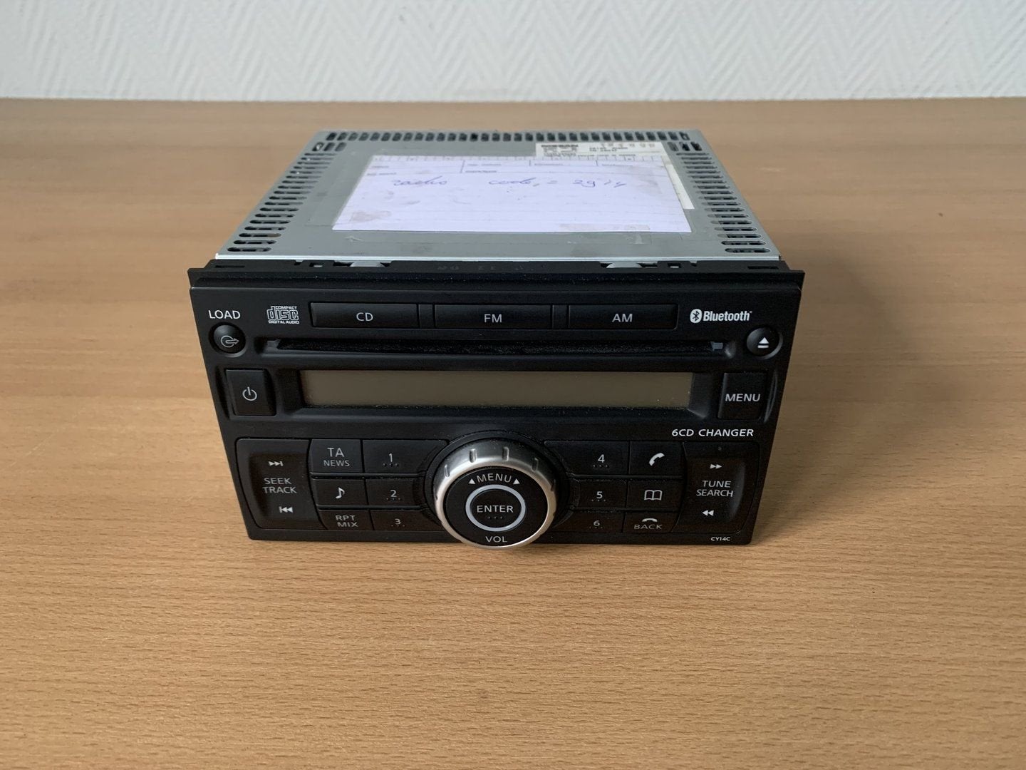 nissan qashqai J10 2006+ radio CD + bluetooth 28185JD400, Autos : Divers, Autoradios, Enlèvement ou Envoi, -, -, -