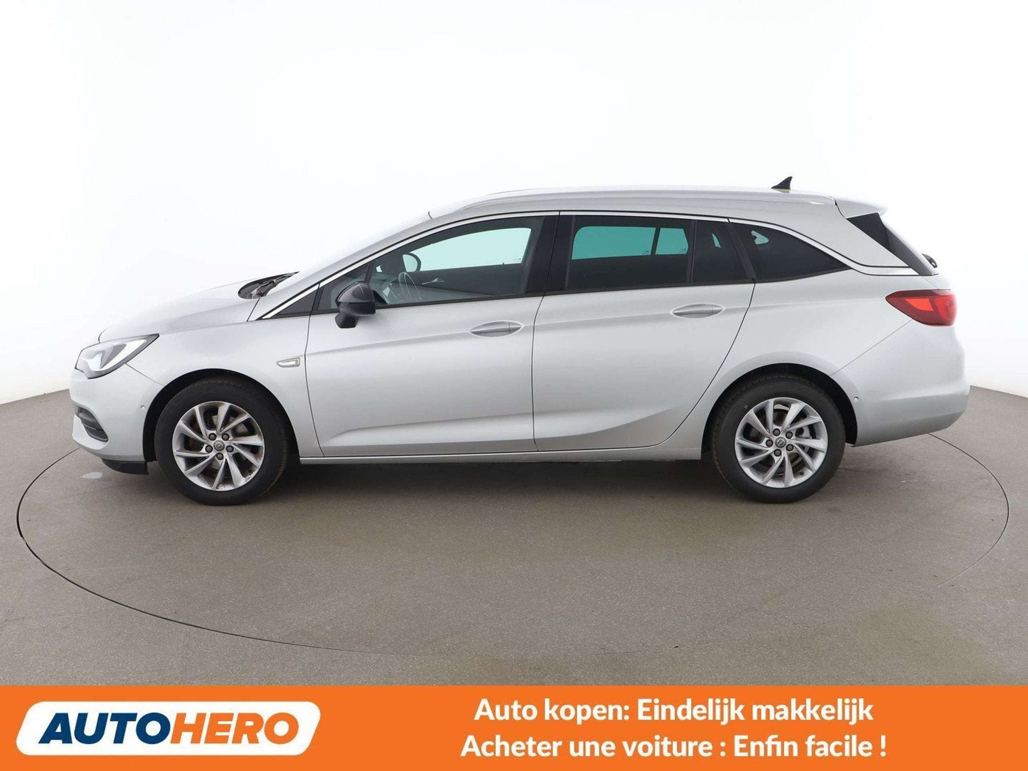 Opel Astra 1.2 Turbo Elegance Start/Stop, Autos, 1355 kg, Argent ou Gris, Achat, Euro 6