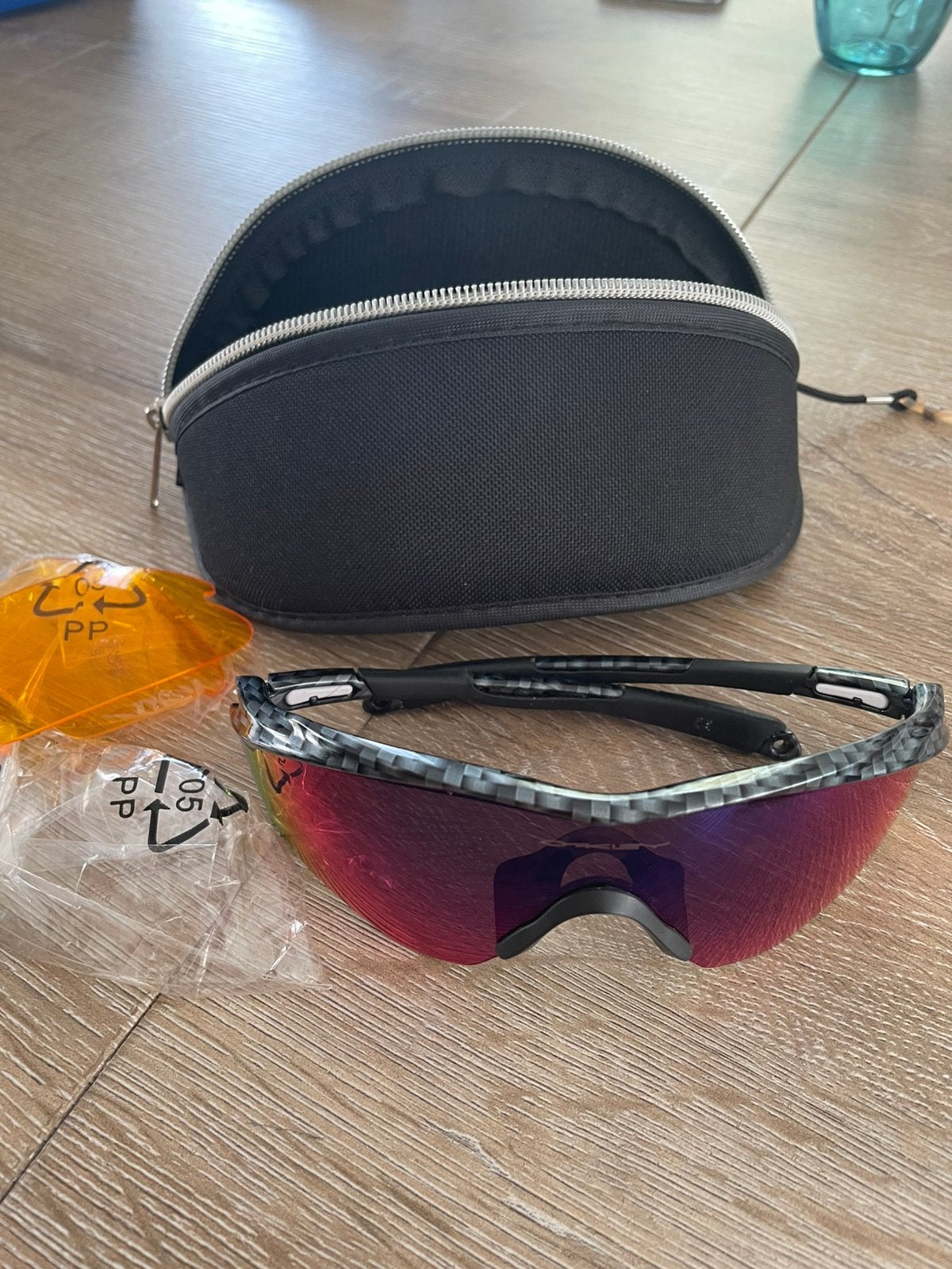 Race fiets bril merk oakley, Ophalen, Zo goed als nieuw, Bril, Oakley