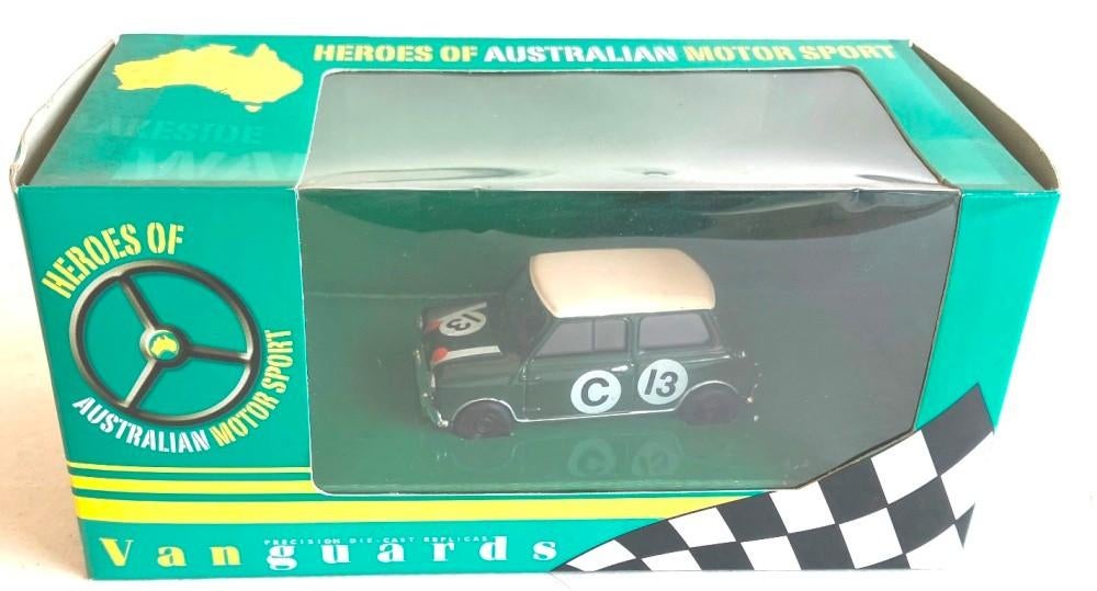 Mini Cooper S Bathurst Vanguards VA02518., Hobby & Loisirs créatifs, Voitures miniatures | 1:43, Enlèvement ou Envoi, Comme neuf