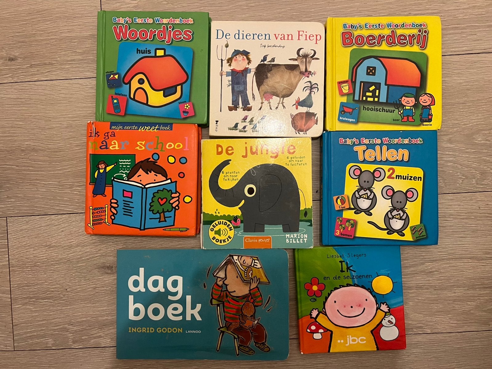 Peuterboekjes kleuterboekjes 8 stuks, Boeken, Ophalen, Gelezen