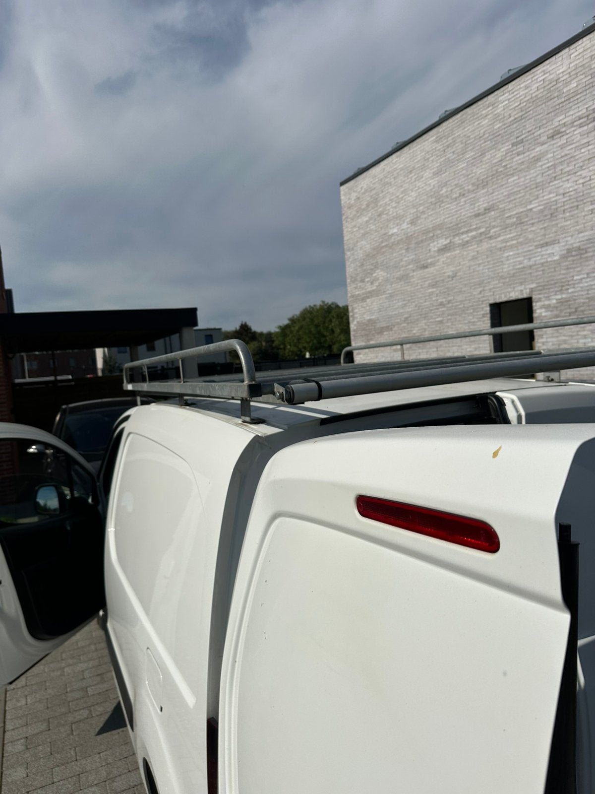 Imperiaal / dakdrager met ladderrol partner berlingo, Auto diversen, Ophalen, Zo goed als nieuw