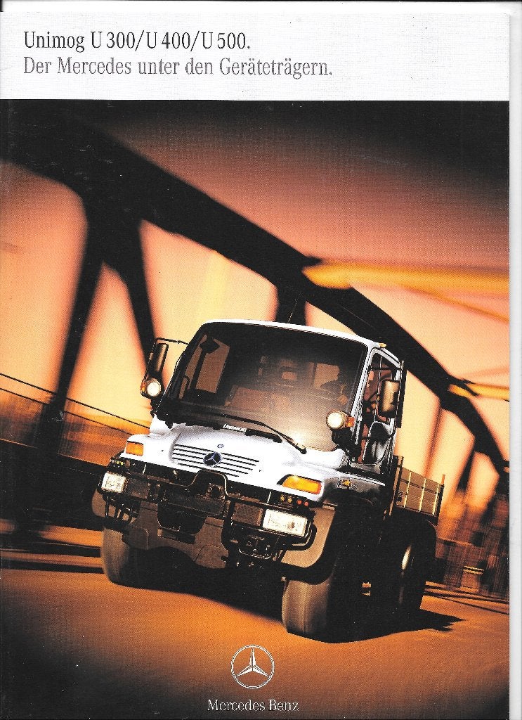 MERCEDES UNIMOG  2004, Ophalen of Verzenden, Mercedes