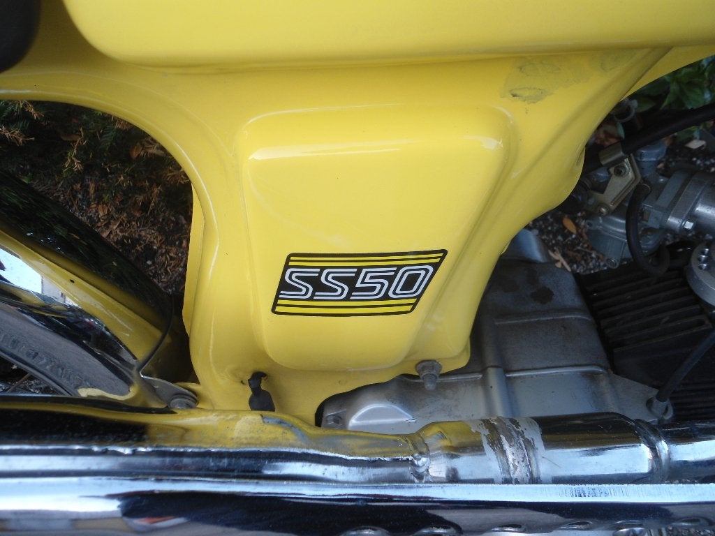 Honda SS 1972 avec moteur chinois., Autres modèles, Comme neuf, Classe B (45 km/h), Enlèvement