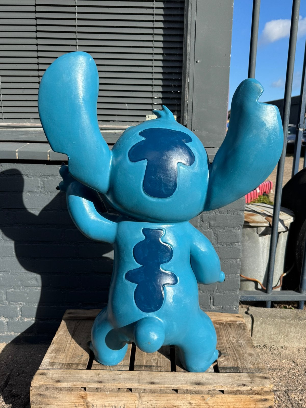 Groot Stitch beeld XL, Ophalen, Gebruikt, Beeldje of Figuurtje, .