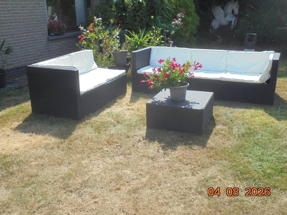 Loungeset 6 plaatsen., Tuin en Terras, Ophalen, 6 zitplaatsen, Loungeset