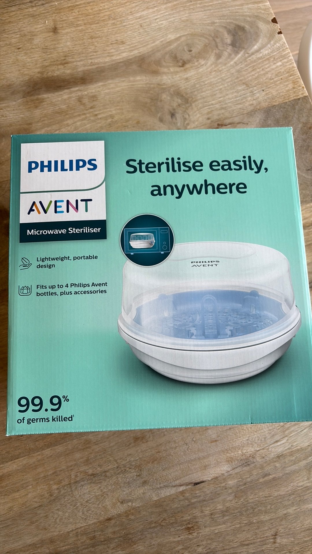 Philips Avent Microwave Steriliser, Ophalen, Nieuw, Sterilisator, Philips Avent