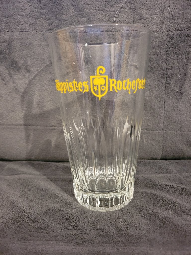 Oud Trappist Rochefort bierglas, Verzamelen, Ophalen of Verzenden, Zo goed als nieuw, Glas of Glazen, Overige merken