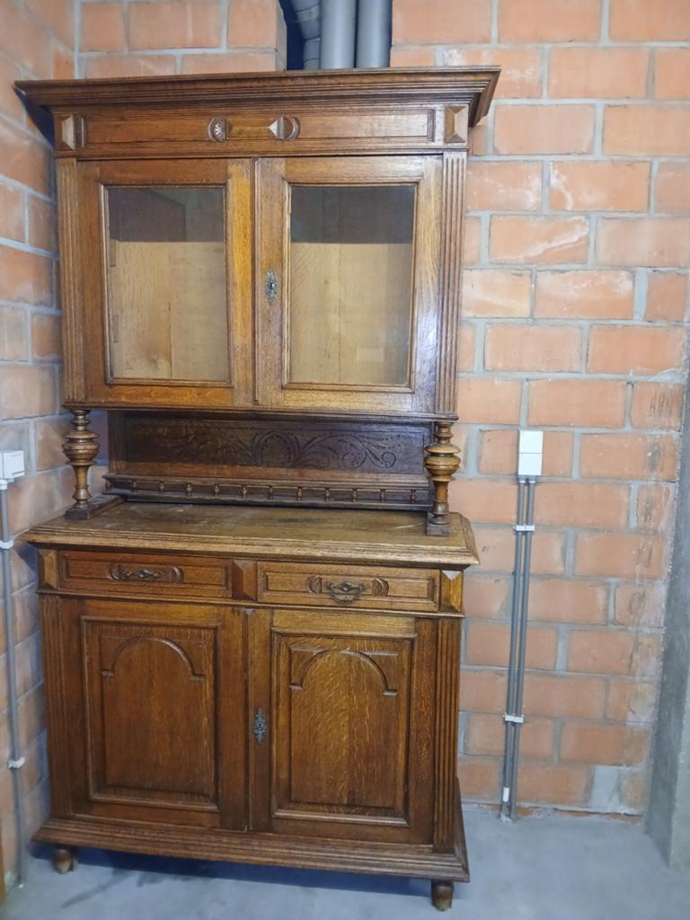 Vitrine kast, Antiek en Kunst, Ophalen