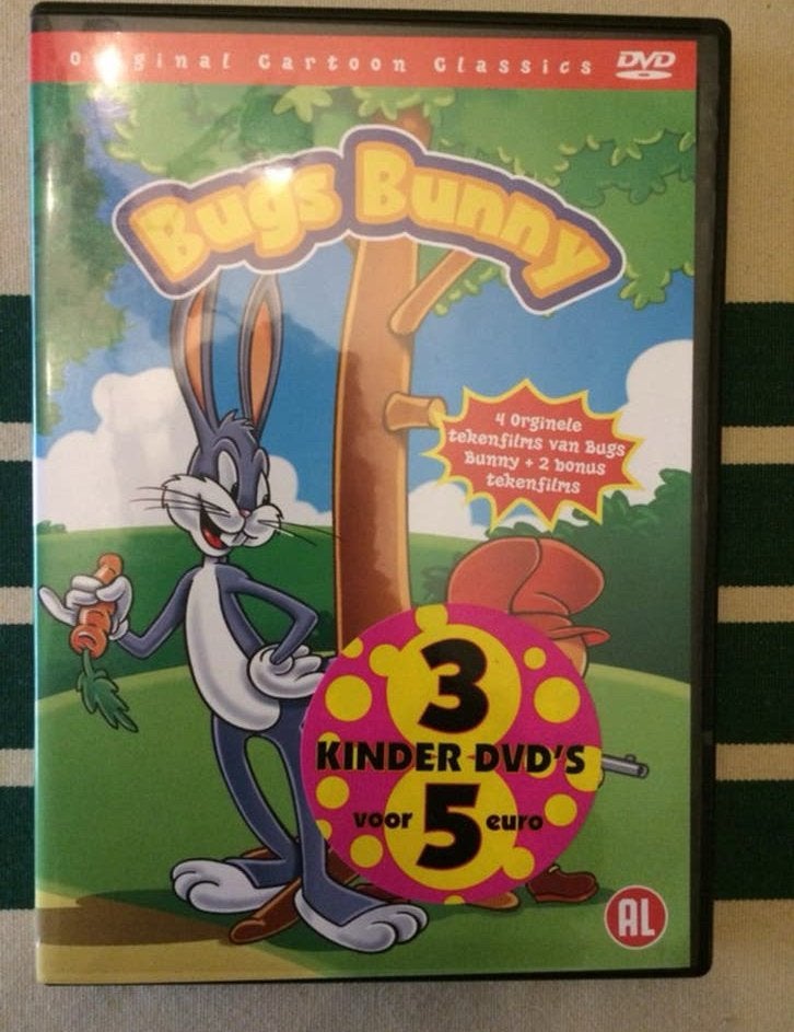 DVD Bugs Bunny, Europees, Bonusmateriaal, Animatie, Alle leeftijden