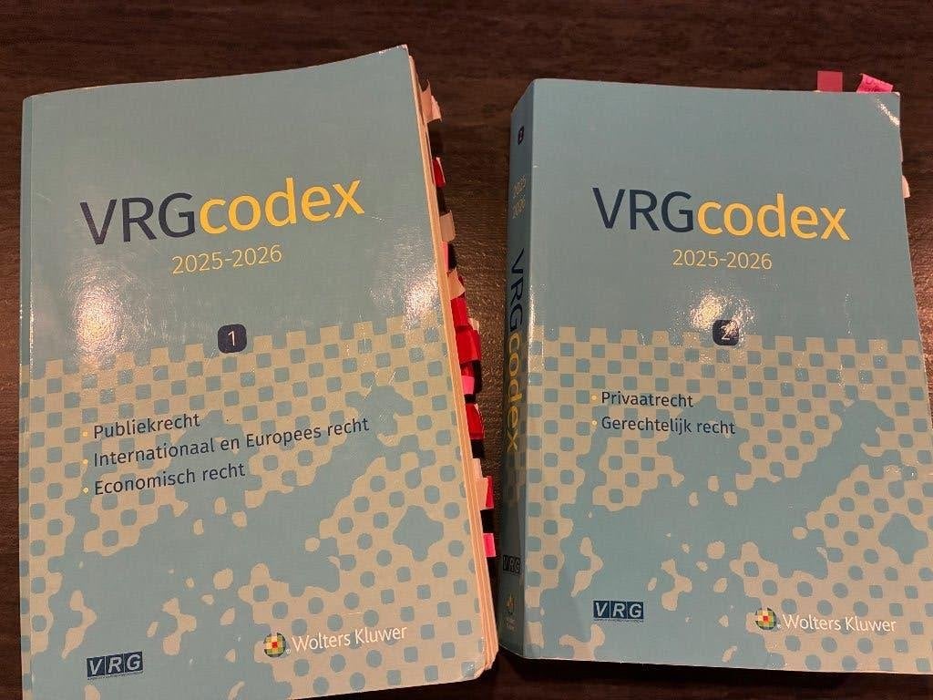 VRG codex 2025-2026, Ophalen, Gelezen, Hoger Onderwijs, Wolters Kluwer