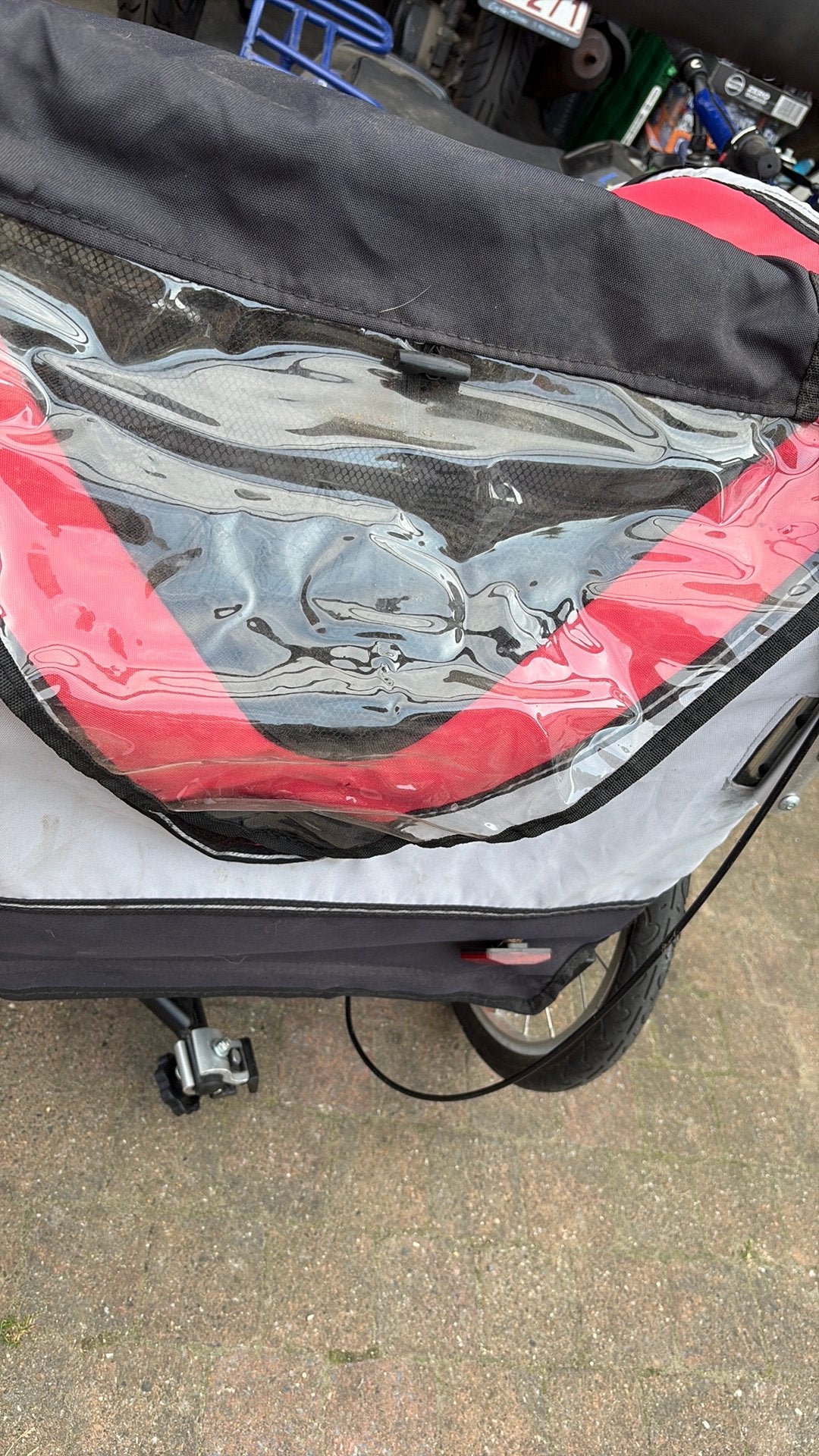 Aanhangwagen, Ophalen, Gebruikt