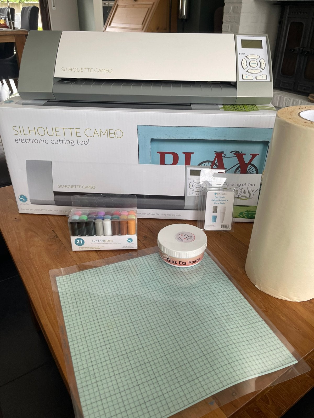 Silhouette cameo 1 en toebehoren, Enlèvement, Utilisé