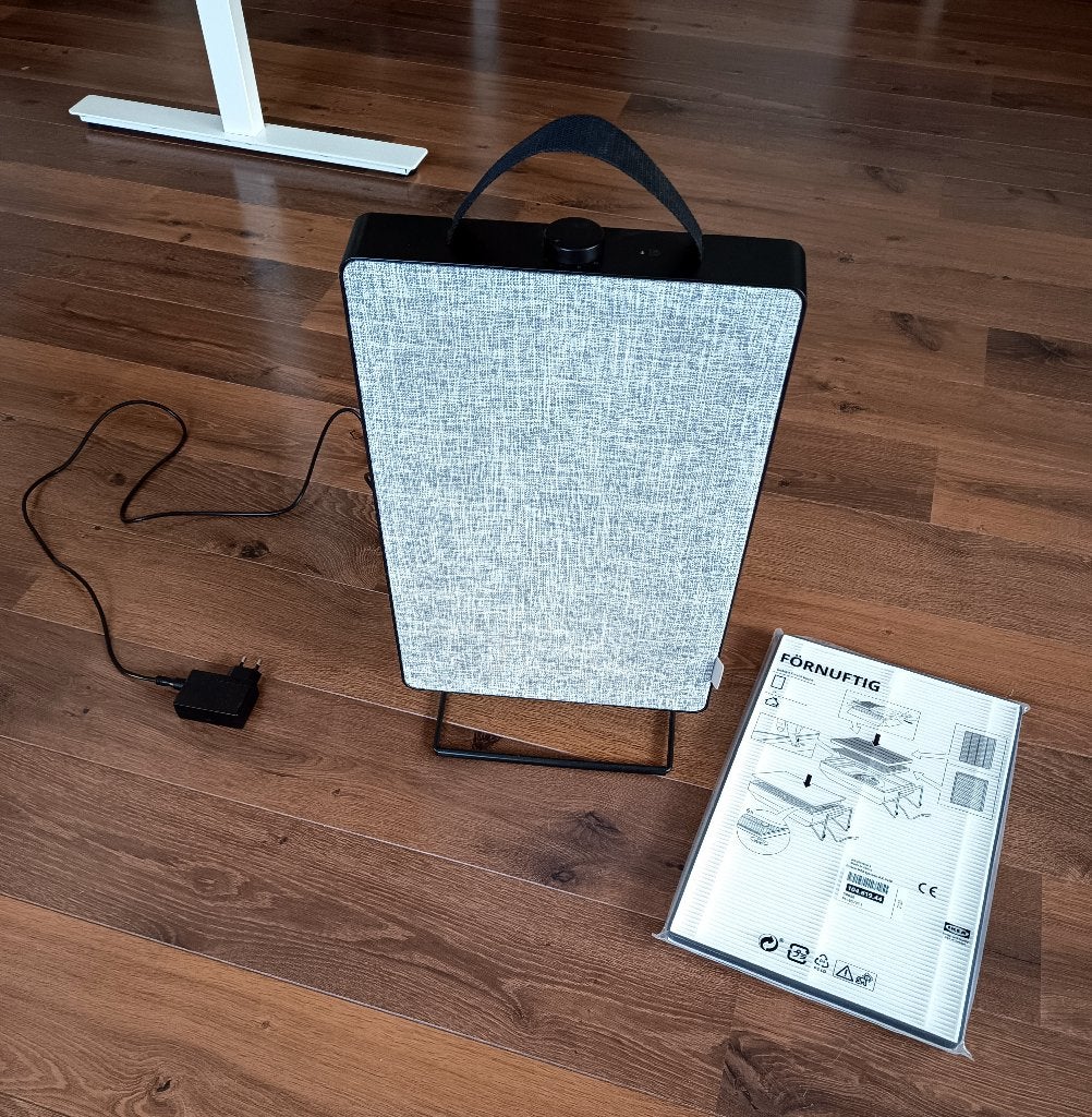 IKEA FÖRNUFTIG luchtreiniger + 1 nieuwe filter, Ophalen of Verzenden, Zo goed als nieuw, Luchtreiniger