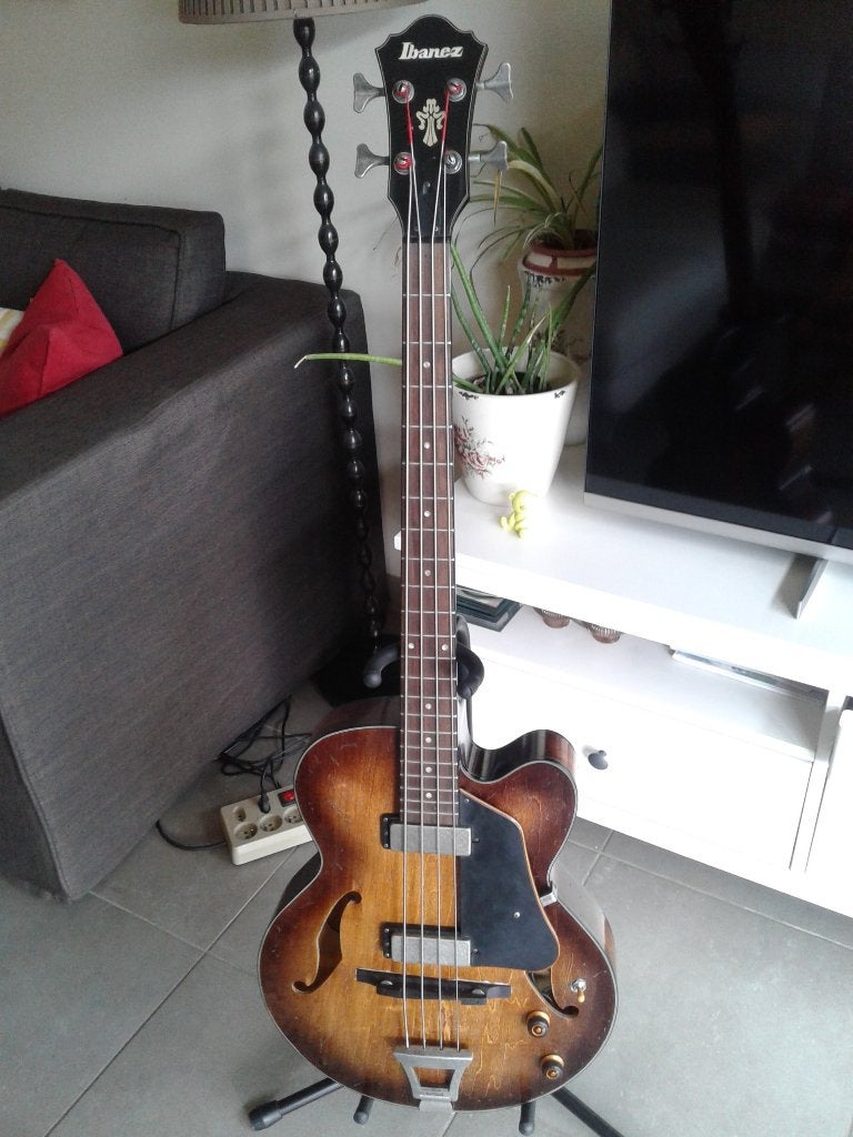 Guitare basse électro-acoustique, Musique & Instruments, Enlèvement, Comme neuf
