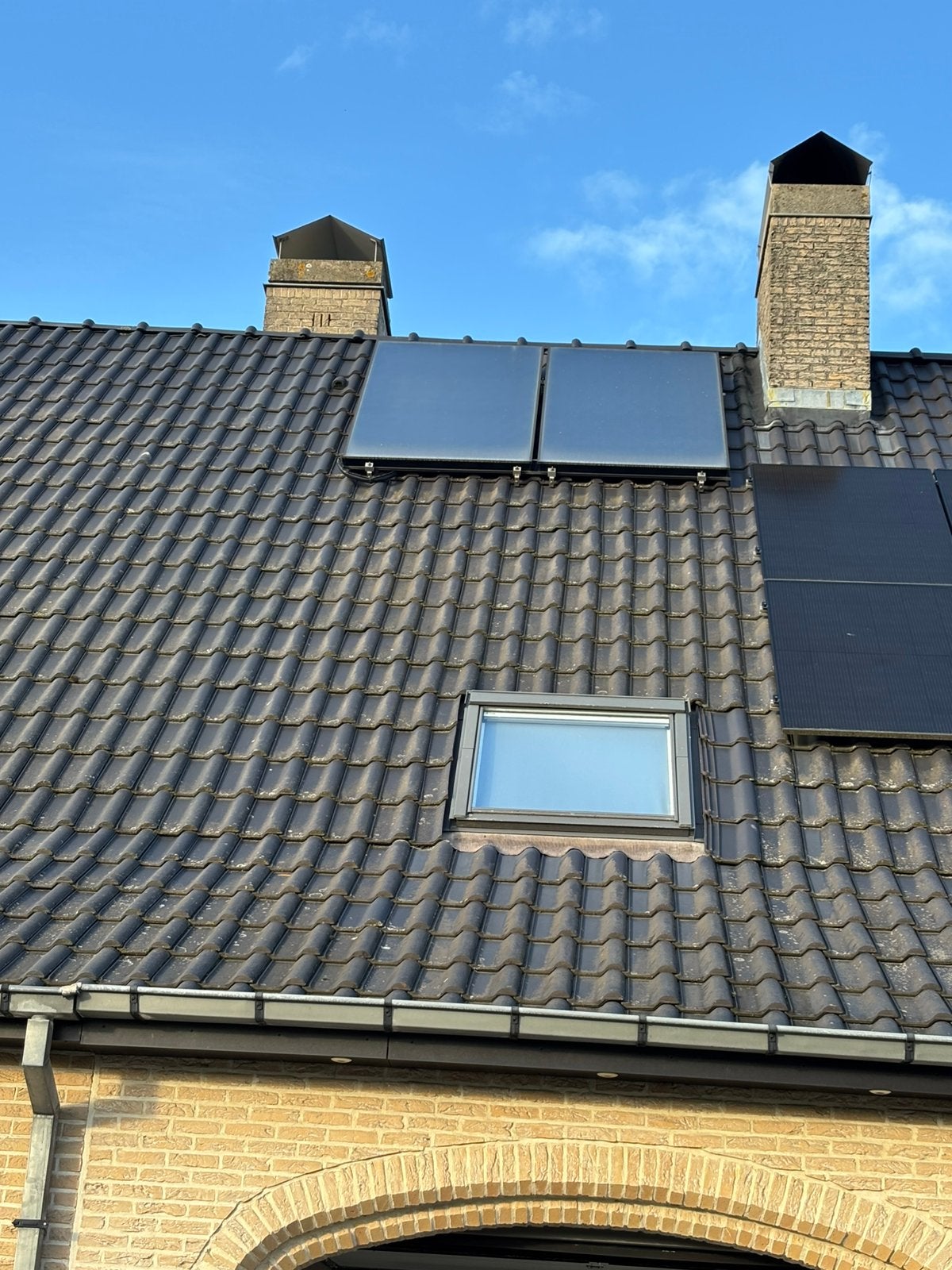 Zonneboiler panelen, Ophalen, Gebruikt