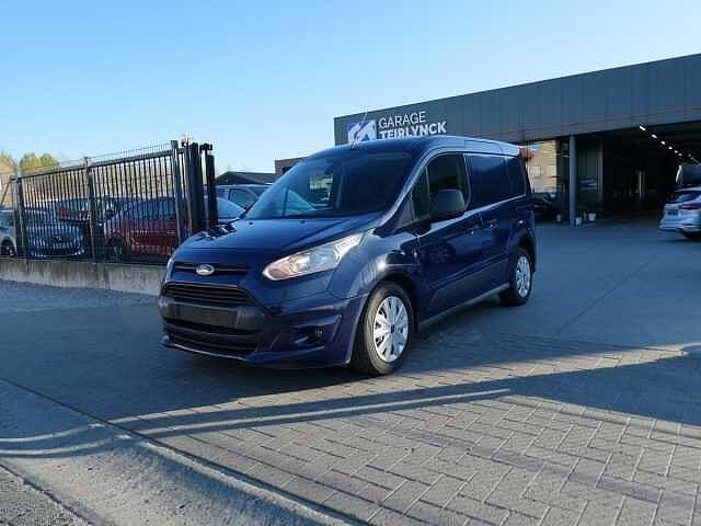 Ford Transit Connect 1.6 TDCi 75pk 3pl Lichte Vracht BTW, Auto's, Euro 5, Blauw, Bedrijf, Parkeersensor