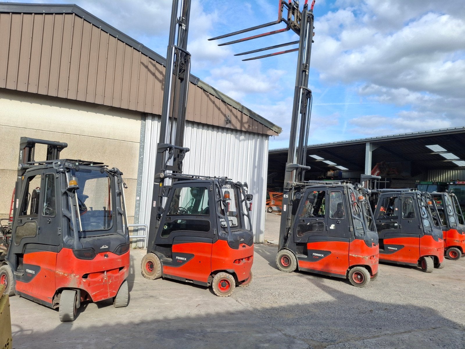 Linde E25HL-01/600 triplex 6,43m en 7m, Articles professionnels, Électrique, Enlèvement ou Envoi, Linde, Chariot élévateur