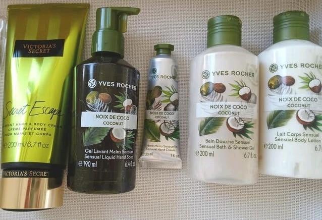 Negen lot Big 6 Beauty Victoria's Secret Yves Rocher Nivea, Ophalen, Nieuw