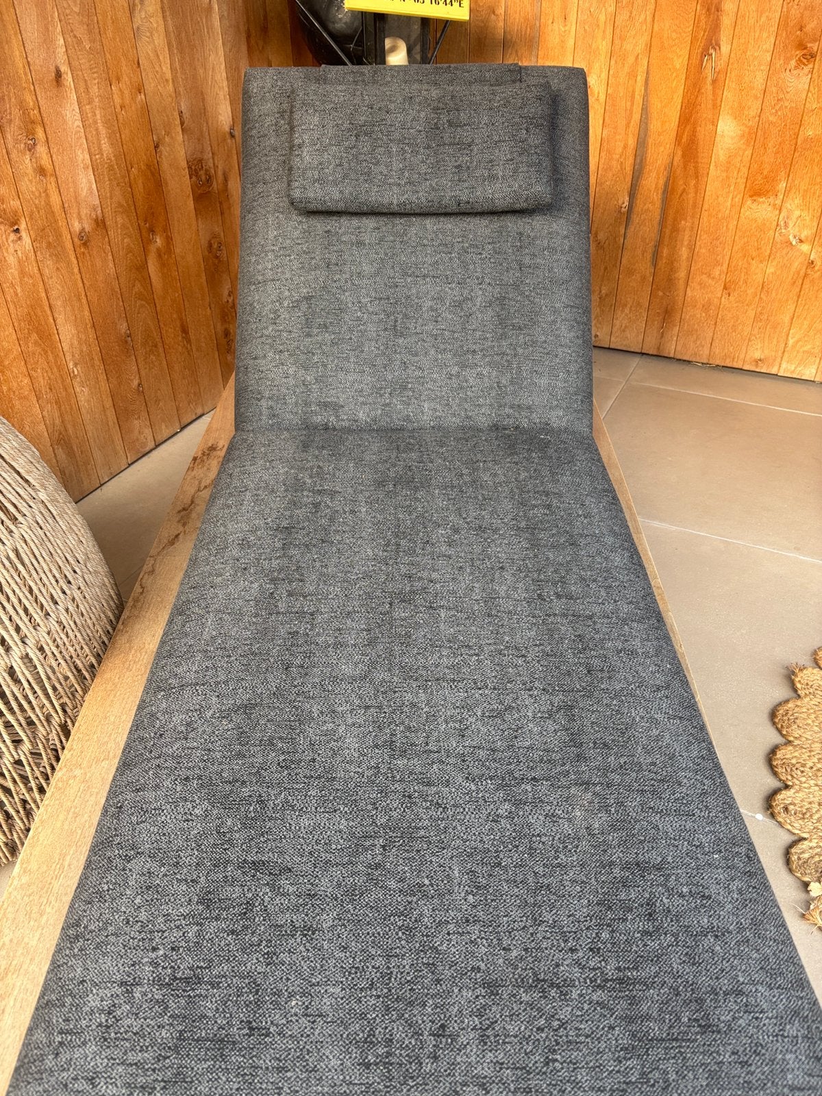 BAIN DE SOLEIL TECK, Jardin & Terrasse, Enlèvement, Comme neuf