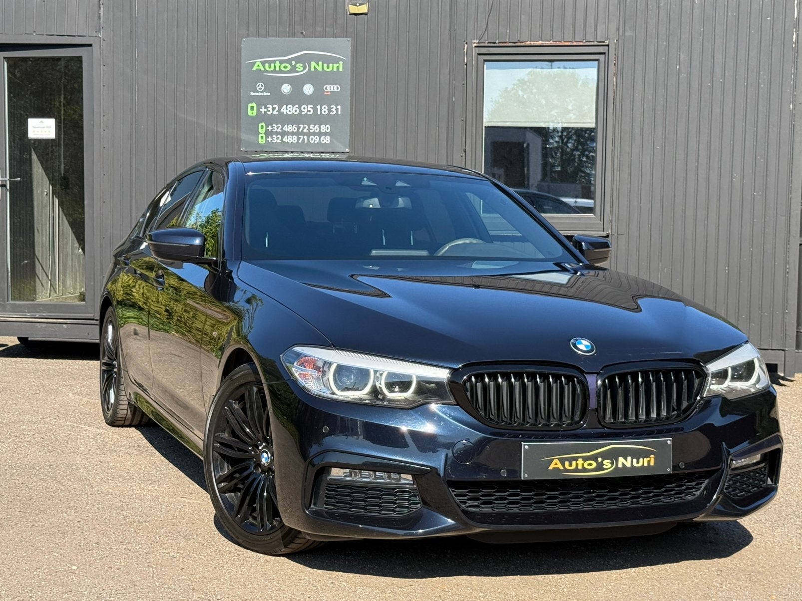 BMW 520dA G30 M-pack, Auto's, Automaat, Bedrijf, Cruise Control, Te koop