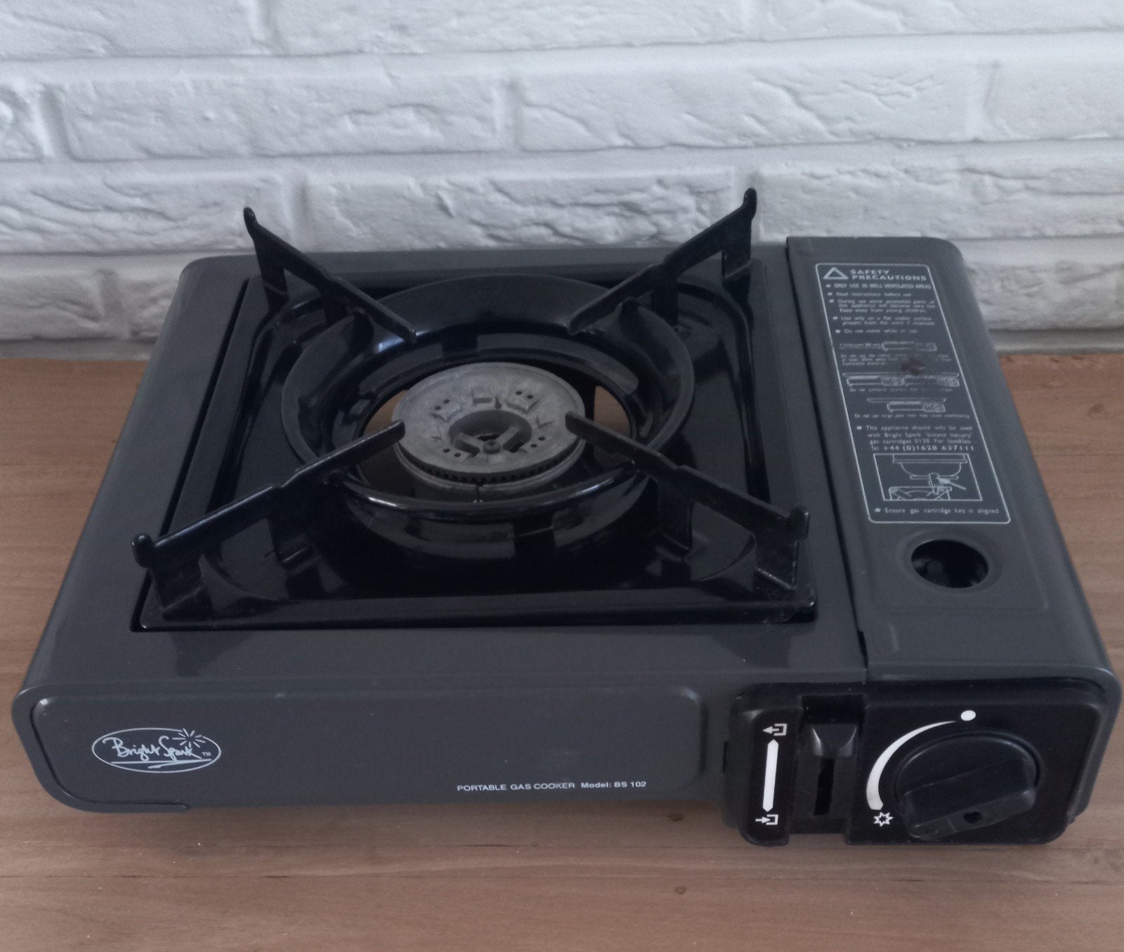 draagbare gascooker, Caravans en Kamperen, Ophalen, Gebruikt
