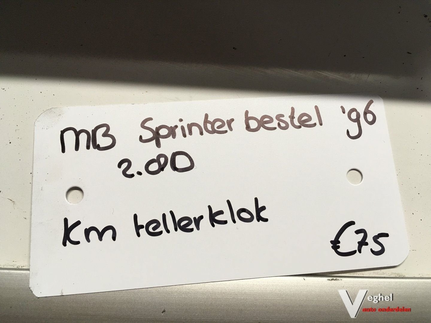 Mercedes Sprinter 2.8 Diesel 1996   Km Tellerklok, -, Utilisé, -, -
