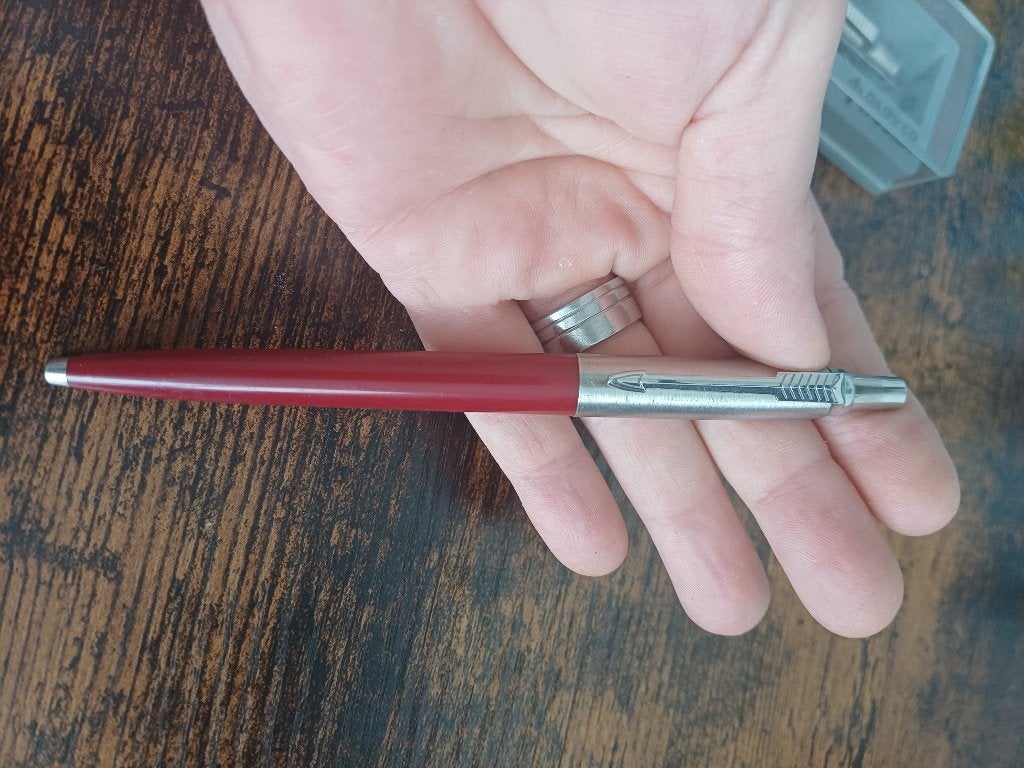 Parker - 3 navulbare balpennen, Verzamelen, Met doosje, Ophalen of Verzenden, Zo goed als nieuw, Parker