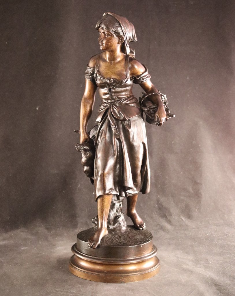 Sculpture en bronze du XIXe siècle, Antiquités & Art, Enlèvement ou Envoi, Statue