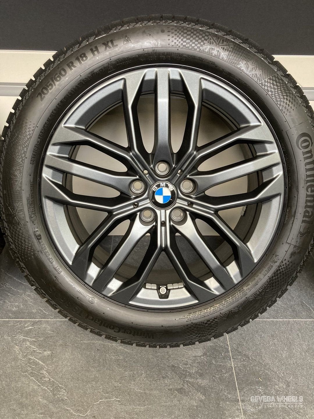 18” originele BMW X1 IX1 X2 IX2 U11 U10 velgen winterbanden, 18 inch, Gebruikt, -, -