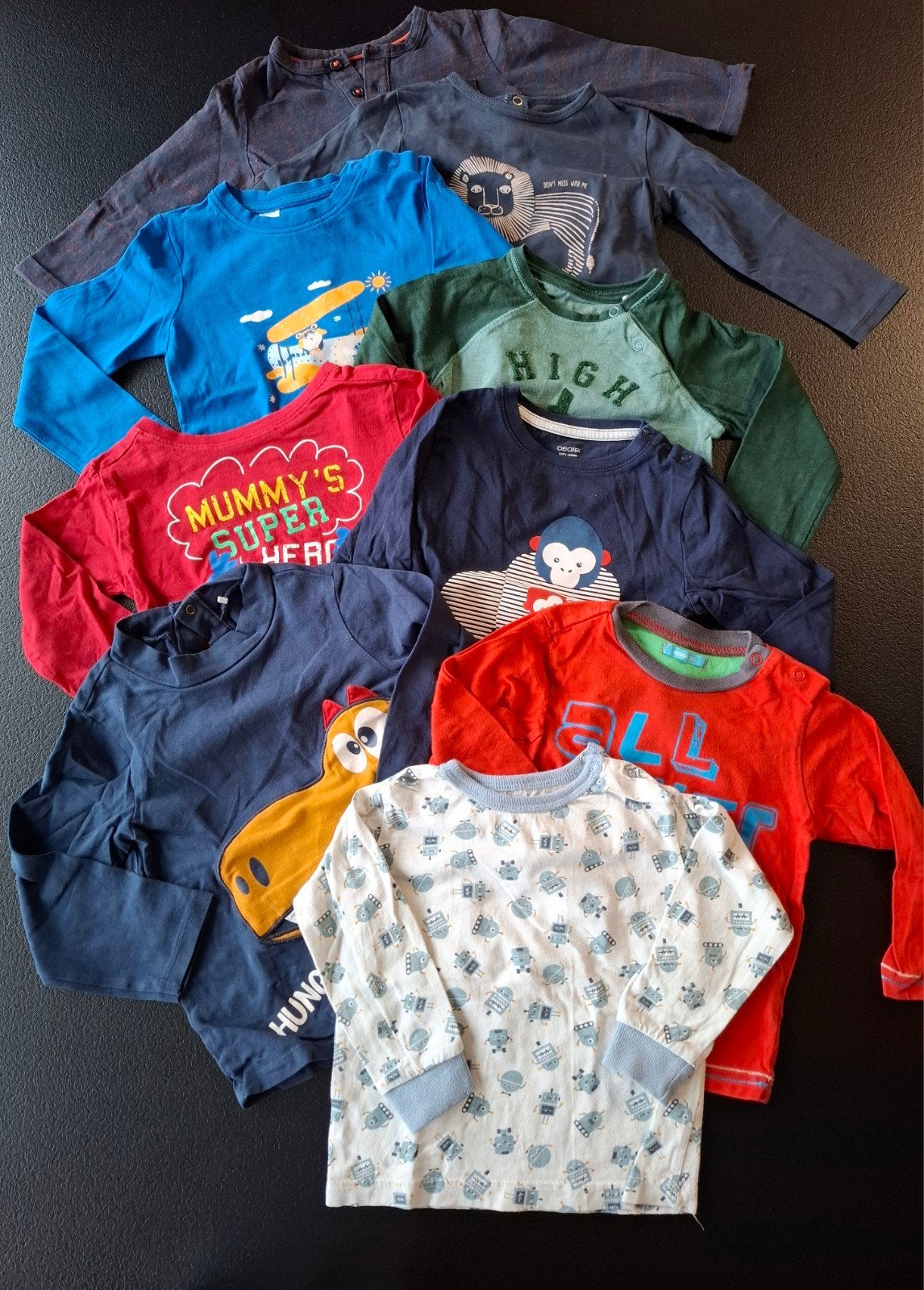 T-shirtjes lange mouwen maatje 86, Kinderen en Baby's, Ophalen