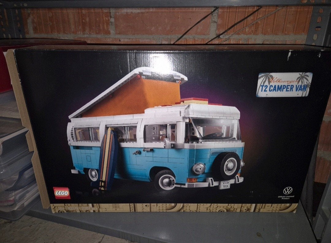 lego volkswagen bus, Ophalen, Lego, Zo goed als nieuw, Inclusief doos