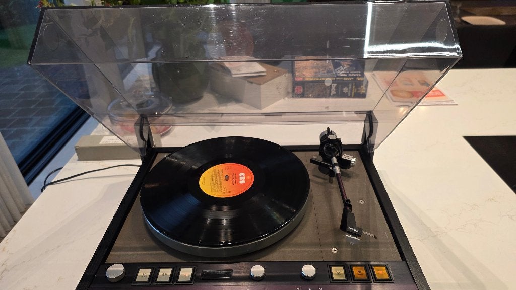 Thorens TD-126 MK3 met EMT TSD 15 element gemodificeerd, Thorens, Ophalen of Verzenden, Platenspeler, Gebruikt