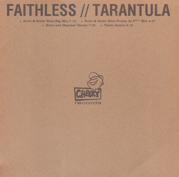 Faithless Tarantula, Gebruikt, Trance, Ophalen of Verzenden, 12 inch