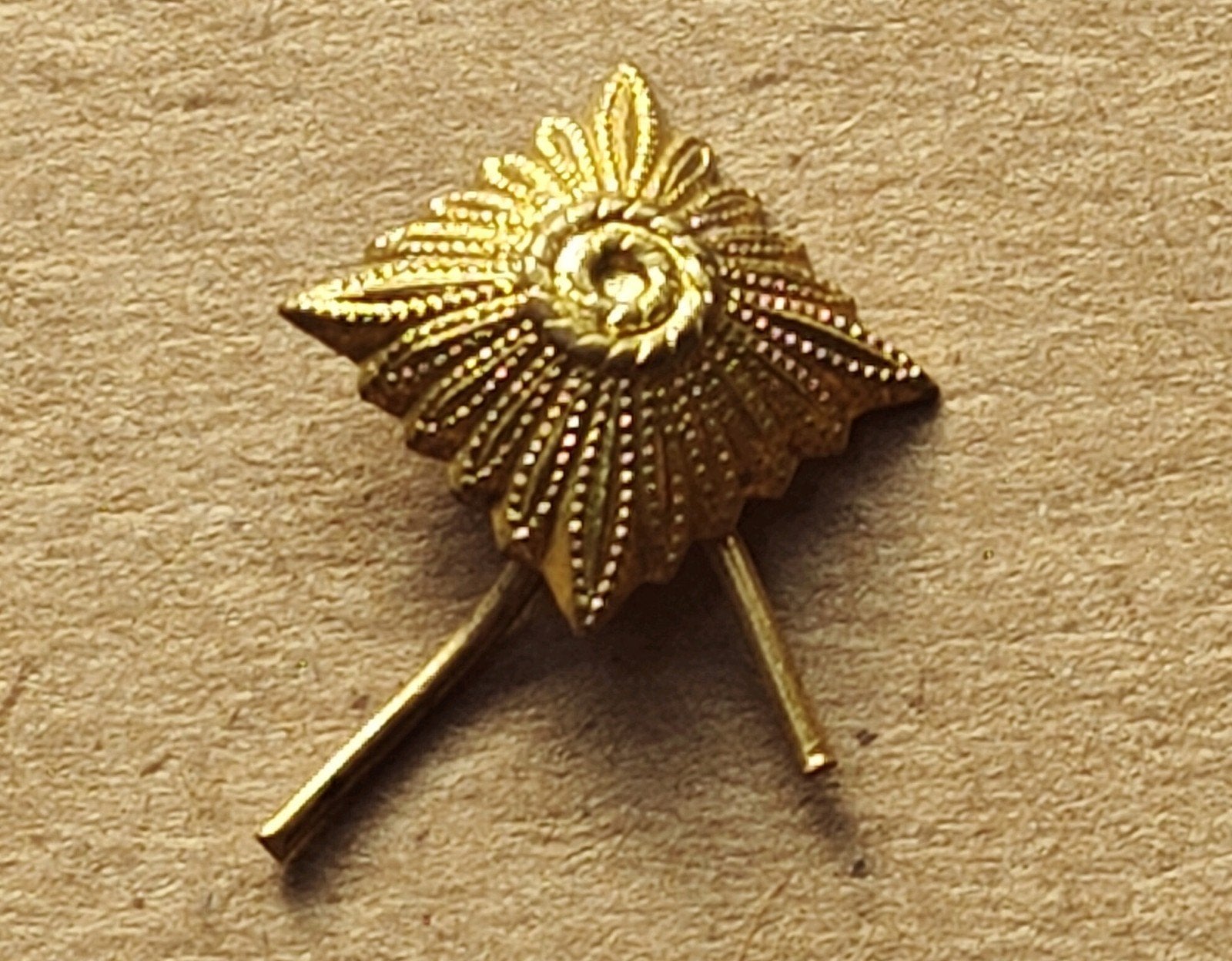 Duits Officiersrangster Goudkleurig WOII, Verzamelen, Ophalen of Verzenden
