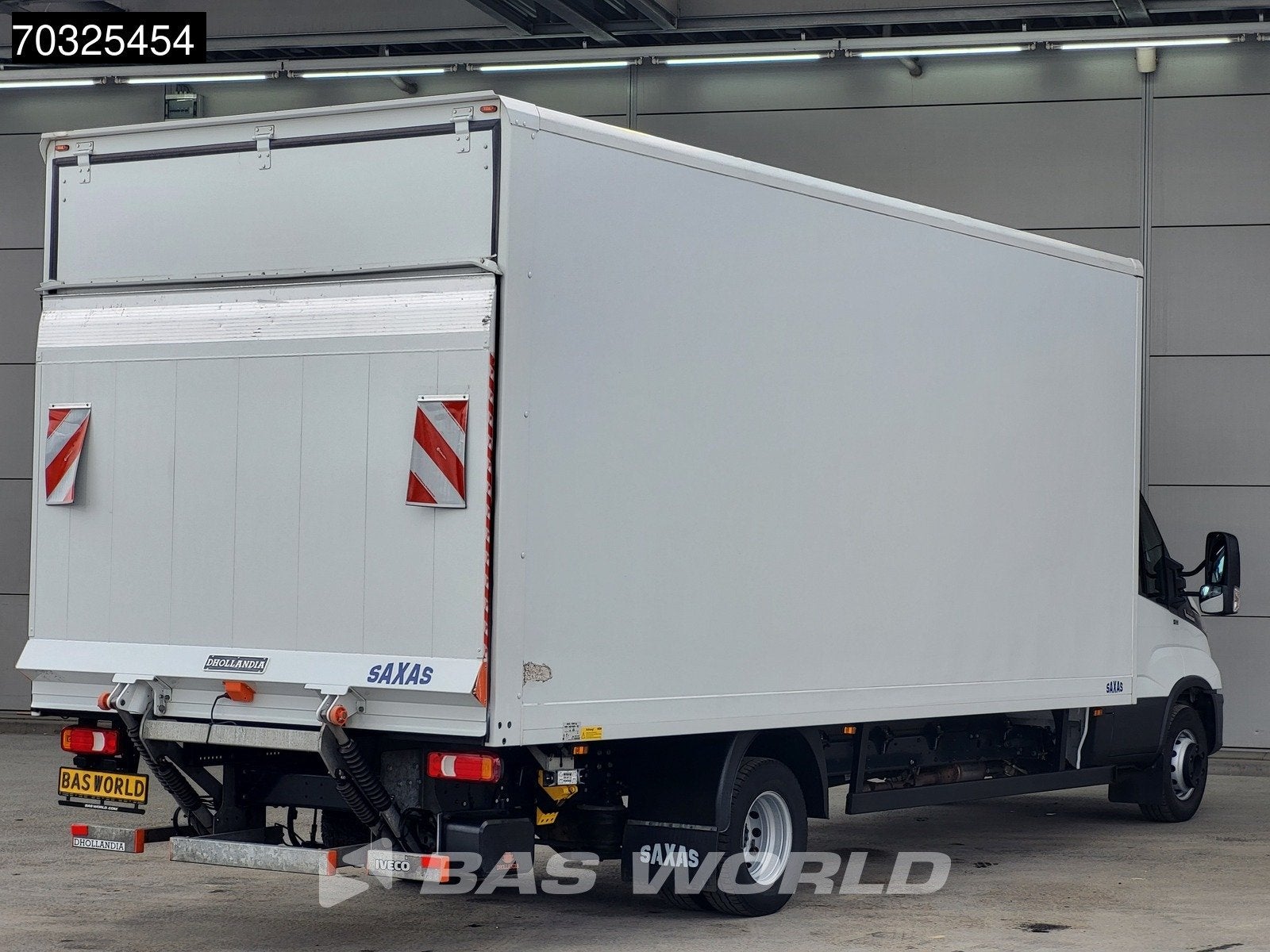 Iveco Daily 72C18 3.0L Automaat 1000KG Laadklep Luchtvering, Auto's, Bestelwagens en Lichte vracht, Automaat, Stof, Gebruikt, Euro 6