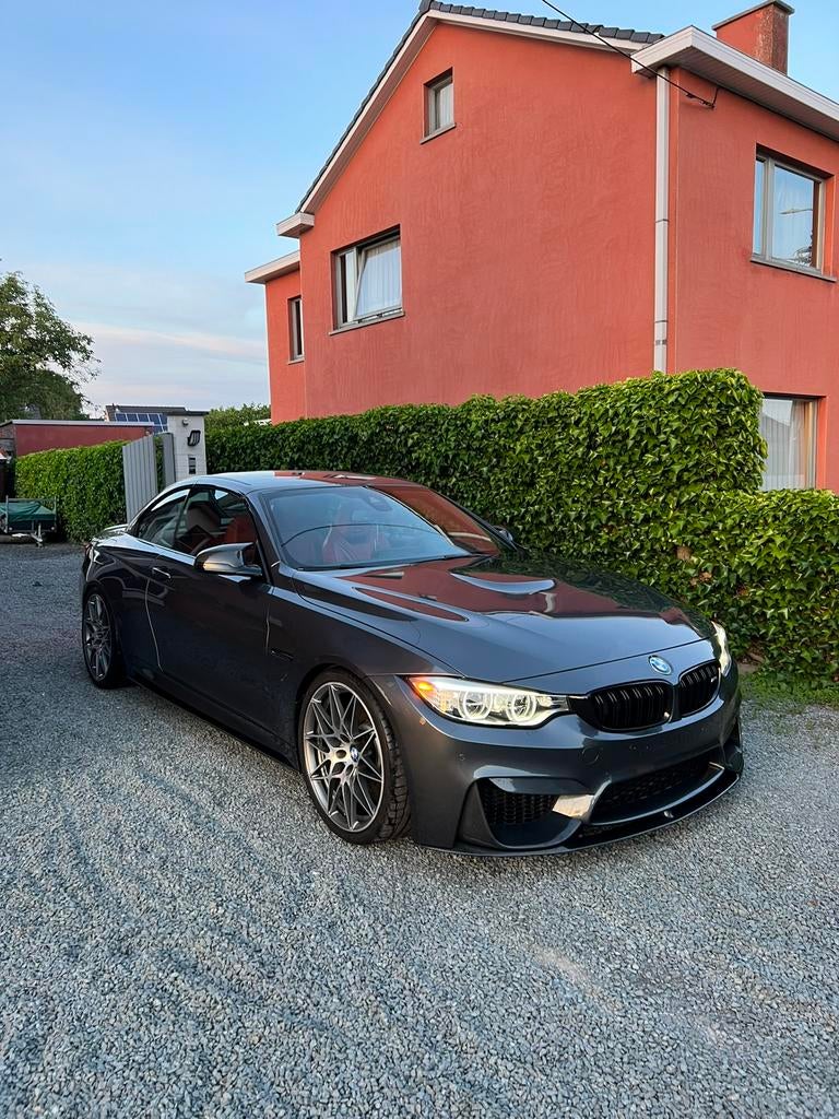 Bmw m4 cabrio mineralgrau, Auto's, Automaat, Euro 6, Cabriolet, Alcantara
