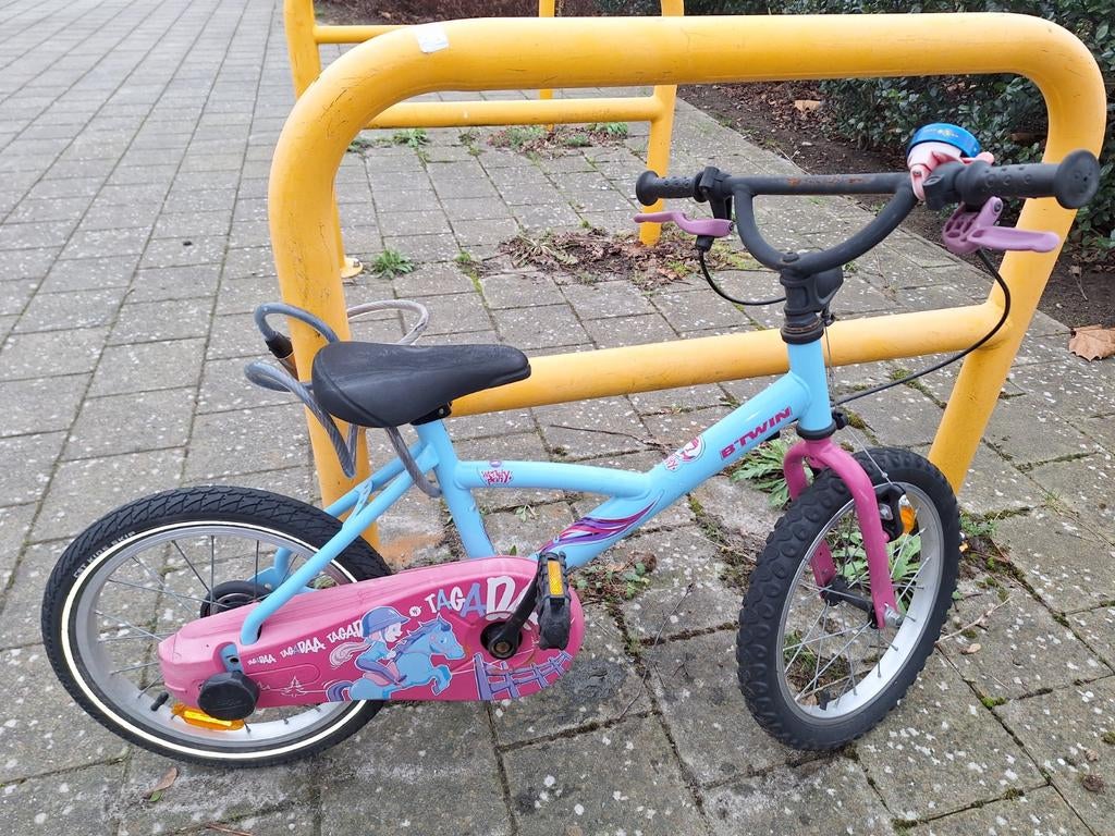 Meisjesfiets tot 6 jaar, Ophalen