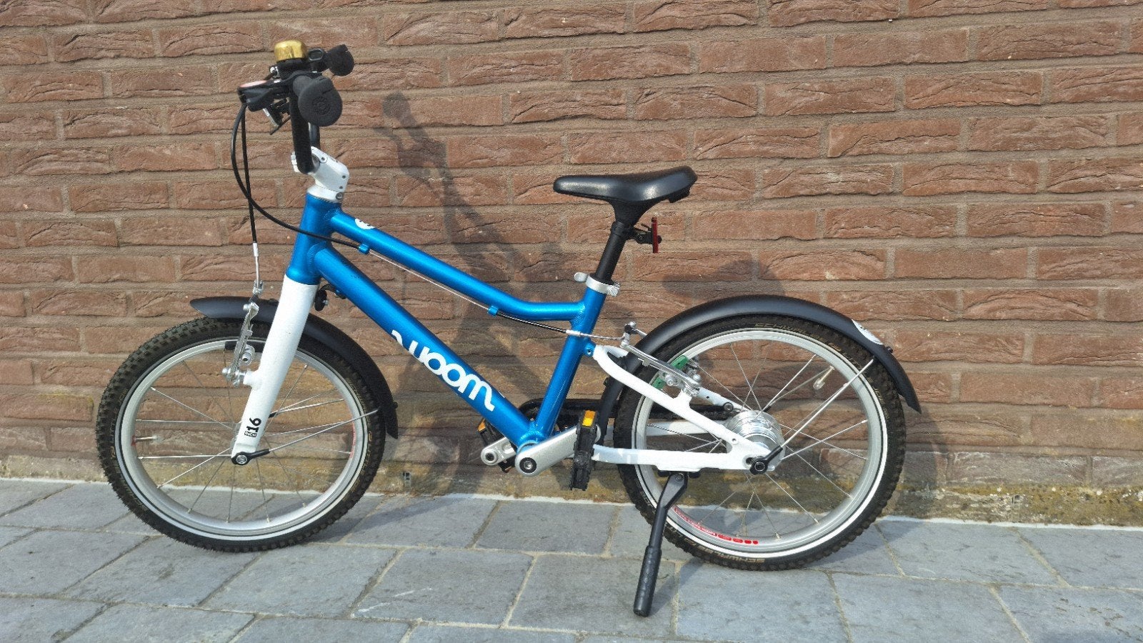 Woom Go 3 Automagic Metallic Blue, Vélos & Vélomoteurs, Vélos | Vélos pour enfant, Enlèvement, Comme neuf, Frein sur jante, Woom