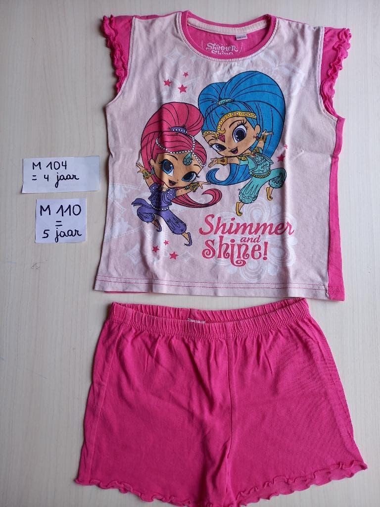 Paquet de pyjamas taille 104 pour fille, Enlèvement ou Envoi, Comme neuf, Vêtements de nuit ou Sous-vêtements, Fee Le Duck